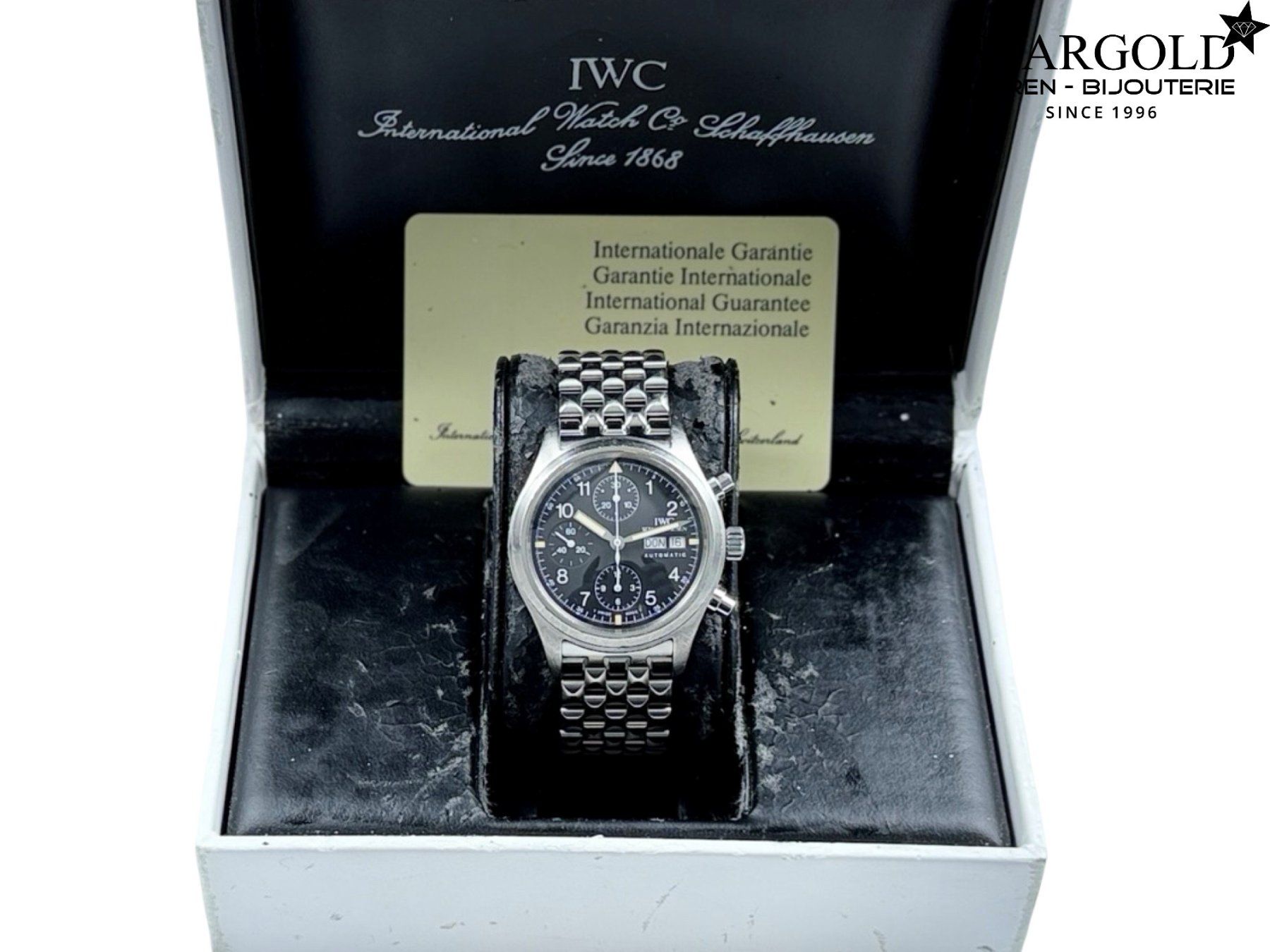 IWC Uhren: IWC Fliegeruhr Chronograph - IW3706 – Gebraucht aus Zürich von Stargold-Uhren 9