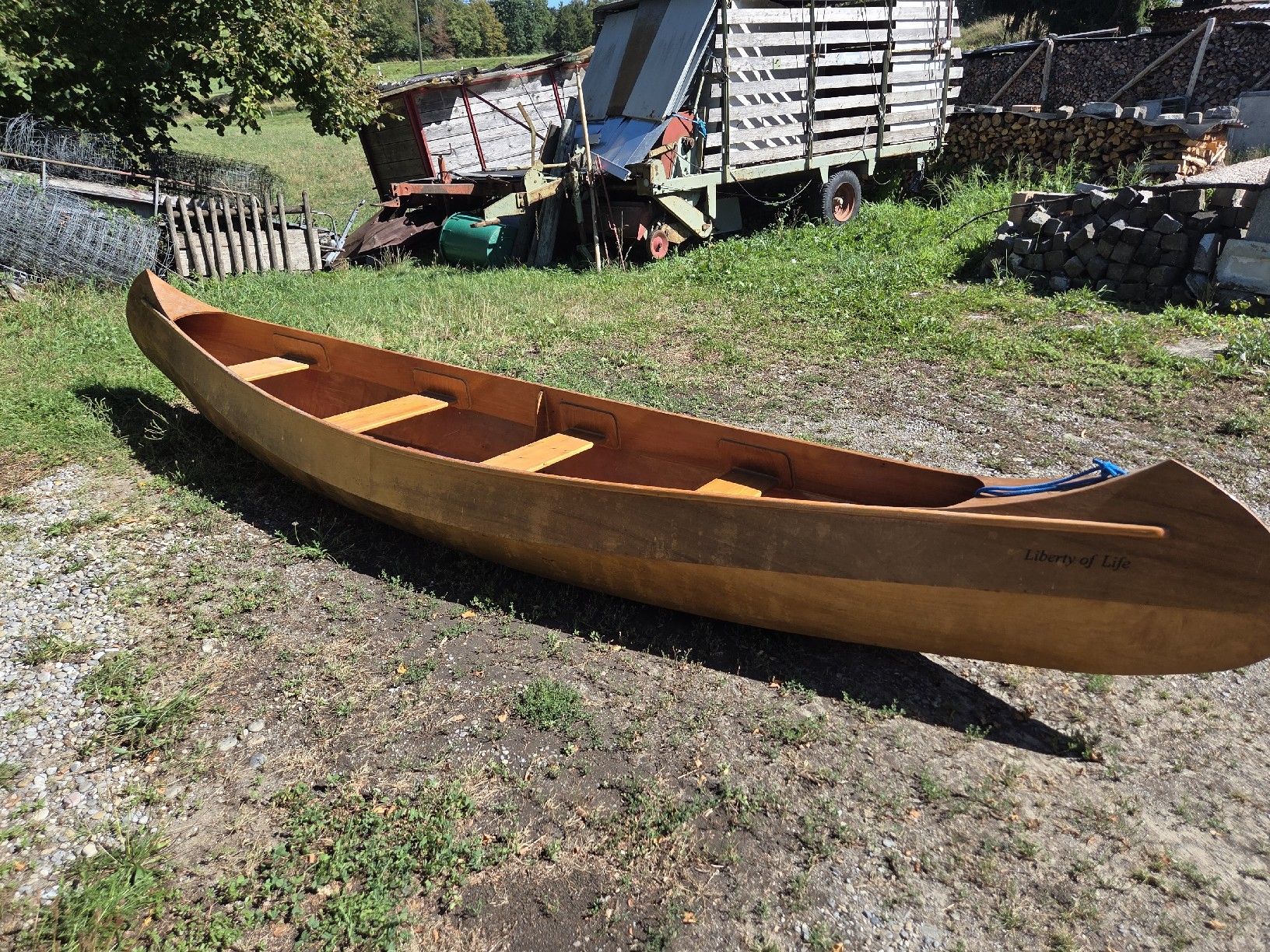 Boote: Kanu Kanadier Holzkanu – Gebraucht aus Uesslingen von 1Atelier