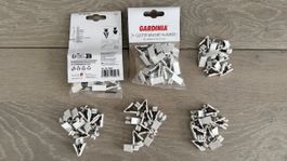 Gardinia X-Gleiter Maxi curtain glider with clip, 4x20 units
