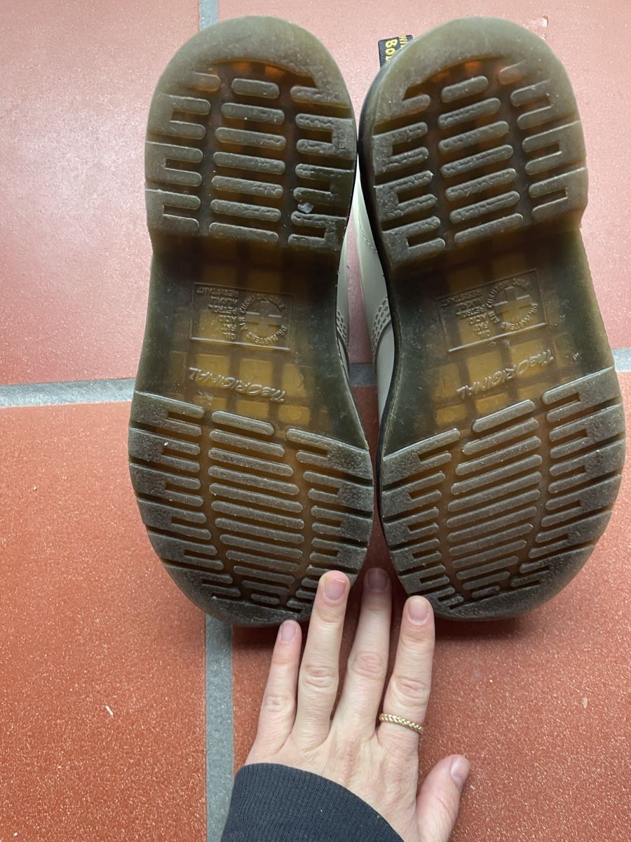 Dr. Martens Scarpe da donna: Dr. Martens Stiefel, Gr. 36, Weiss – Usato da Aarau venduto da lis_5by2 2