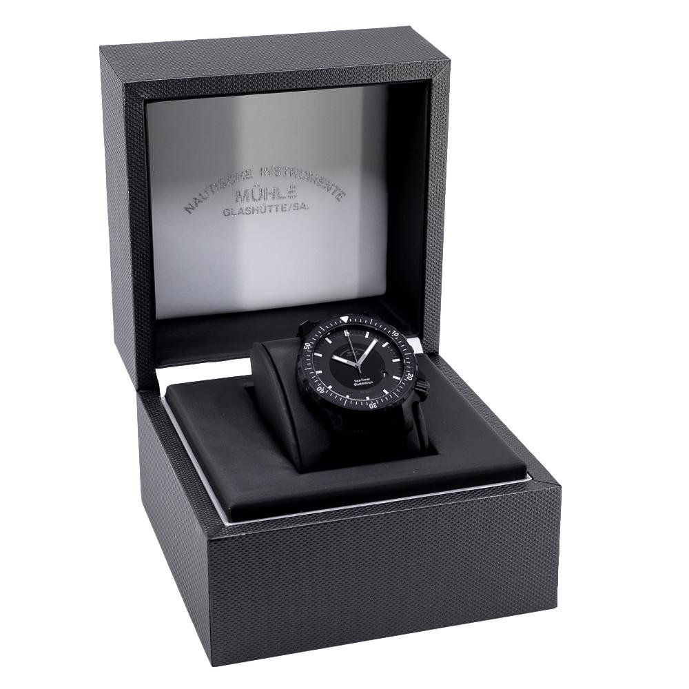 Orologi: Mühle Glashütte M1-41-83-CB SAR Sea-Timer BlackMotion – Nuovo e nell'imballaggio originale da Schindellegi venduto da harveystore 5