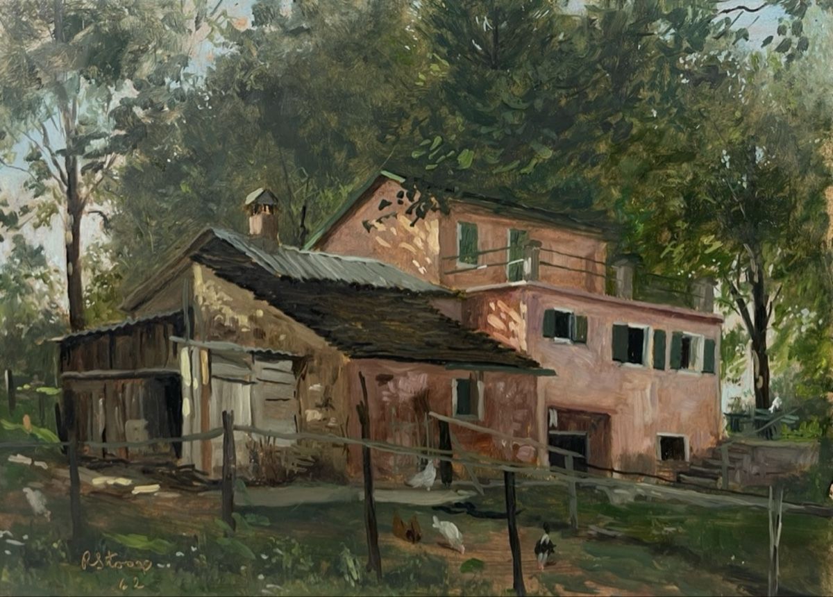Dipinti: Robert STOOP (1908-1978) | Huile sur bois – Usato da Gampelen venduto da theboywhoworks