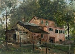 Robert STOOP (1908-1978) | Huile sur bois