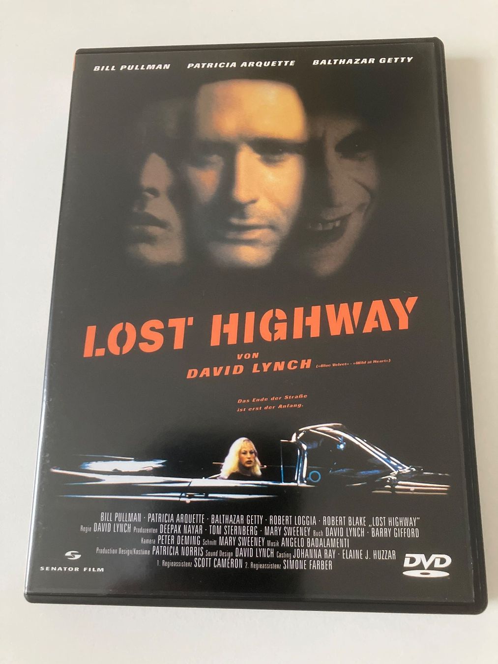 Tutti i DVDs: Lost Highway (DVD) David Lynch, Pullman, Arquette – Usato da Arbon venduto da HelFer01