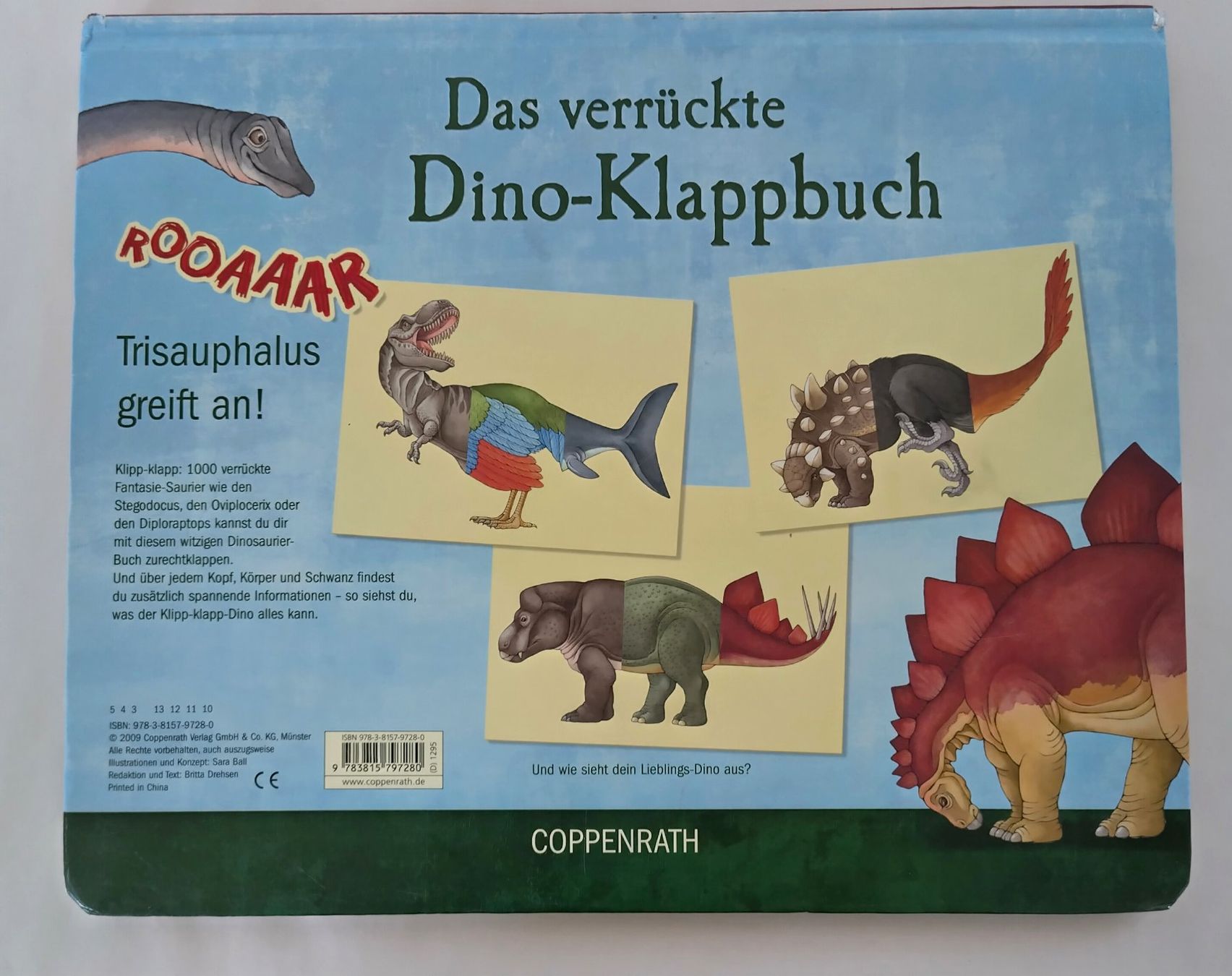Bücher: Das verrückte Dino-Klappbuch / Sara Ball / Dinosaurier – Gebraucht aus Bellach von JingleJerry 8