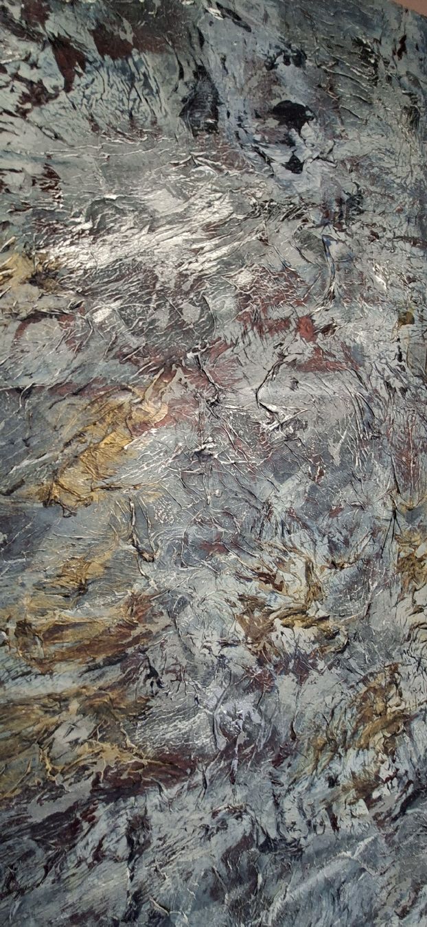 Dipinti: Gemälde " Eiszeit der Gefühle" handmade 80×100×4 – Nuovo (secondo la descrizione) da Riehen venduto da Steinbock1970 2