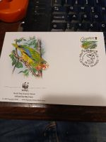 Premier jour d'émission WWF Îles Caïmans 1993 Rare!