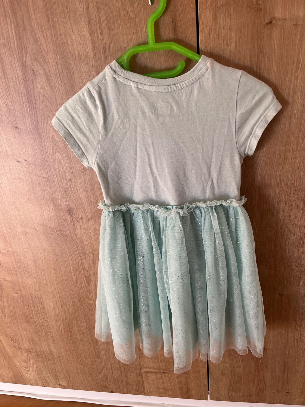 Vestiti & Gonne: hellgrünes Kleid mit glitzerndem Tutu, Größe 98 – Usato da Umiken venduto da deb_57xk 3