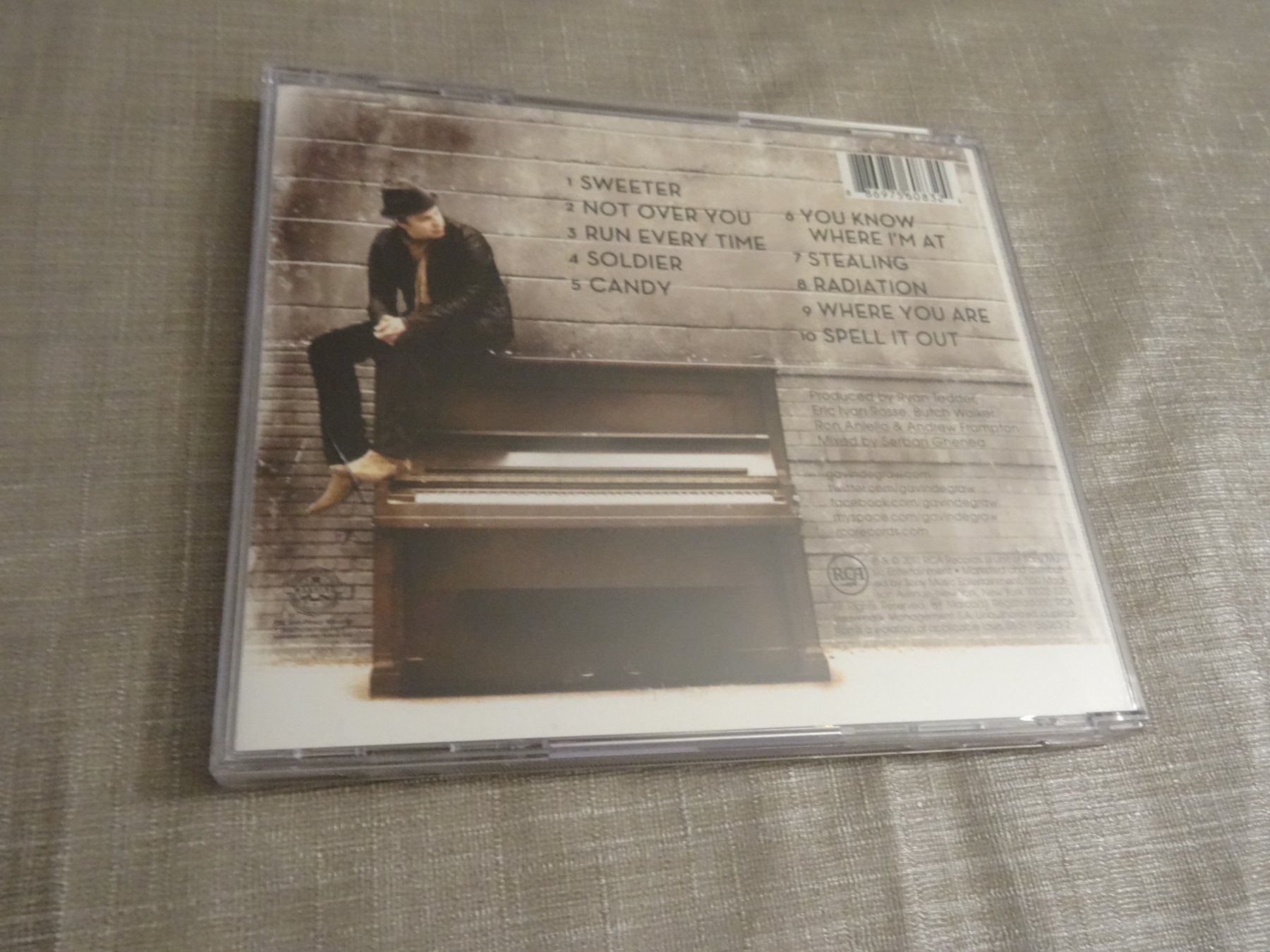 CDs: Gavin DeGraw - Sweeter (CD) – Gebraucht aus Olten von Disc-Ausverkauf 1