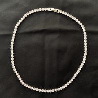 Tennis Zirconia Halskette