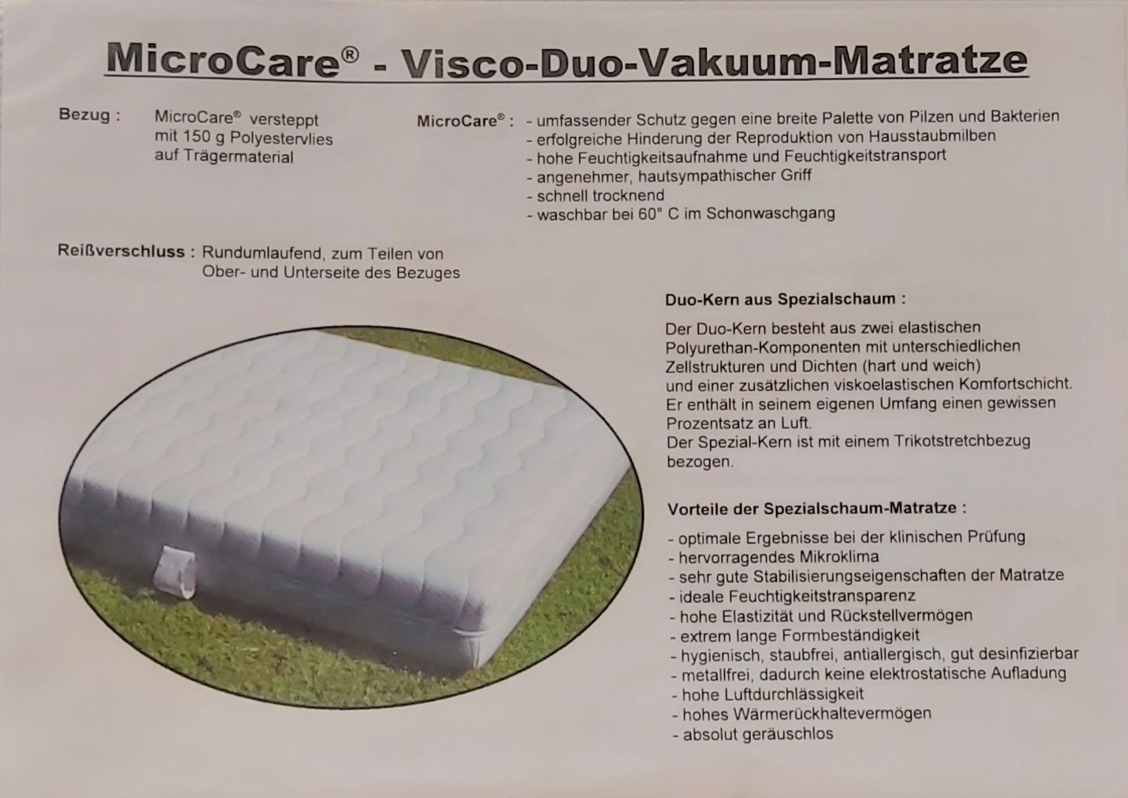 Materassi: Matratzen – Nuovo e nell'imballaggio originale da Diessenhofen venduto da jaw_2kzs