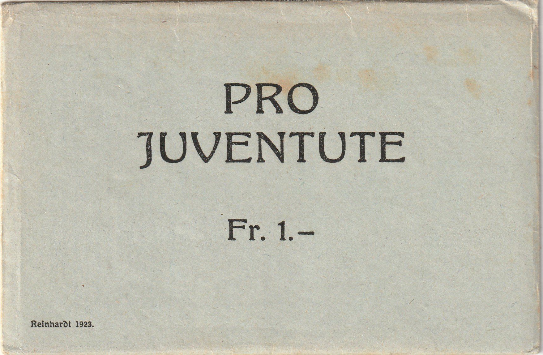 Cartoline postali: 5 Ak Pro Juventute mit Umschlag – Usato da Rorschacherberg venduto da fratovi2 2