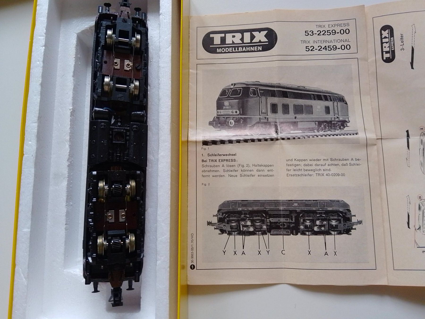 Trix Modellini di ferrovie: Loc Diesel Trix International 52-2459-00 – Nuovo (secondo la descrizione) da Villard-sur-Chamby venduto da dechho 1