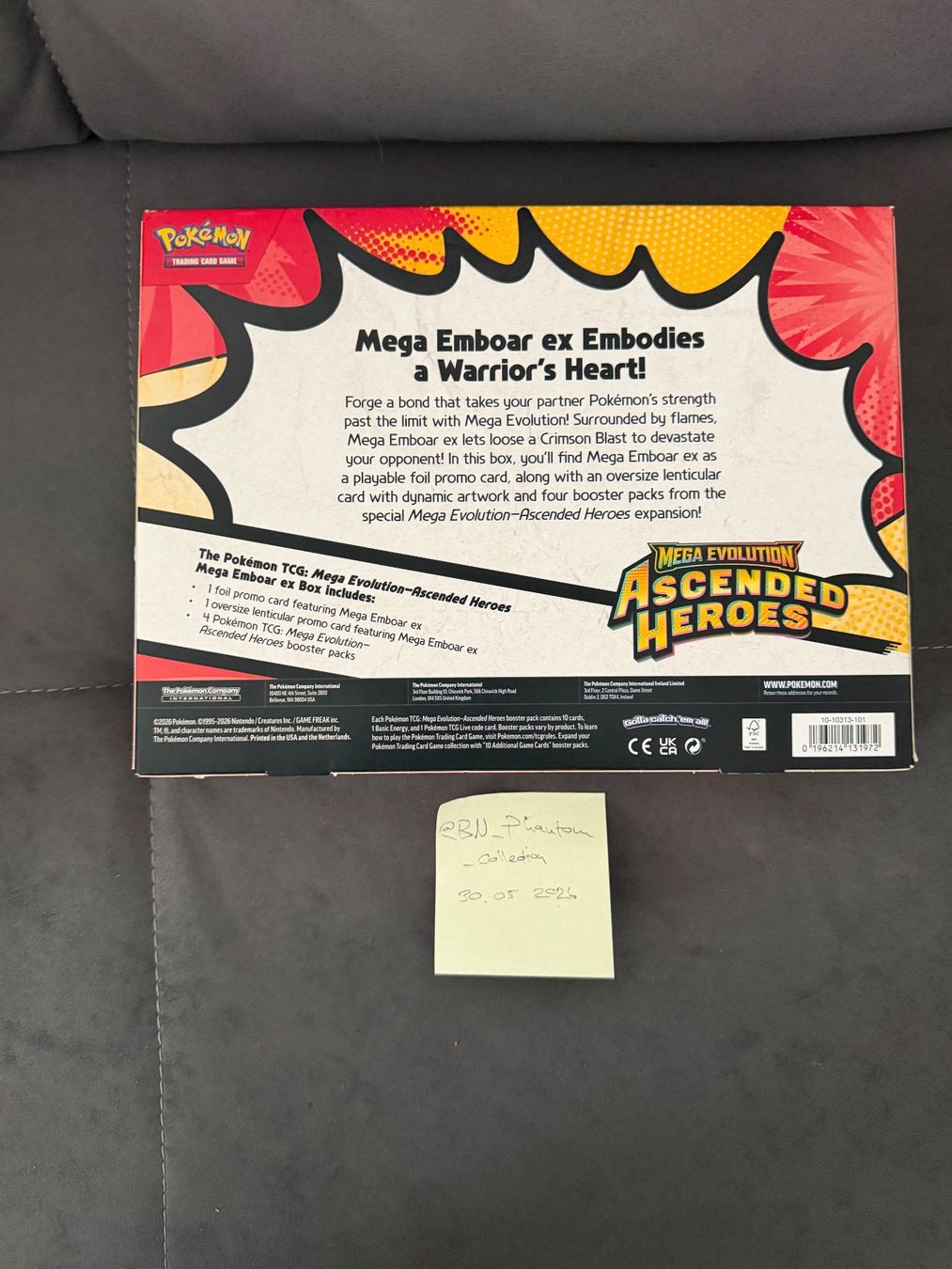 Pokémon Carte collezionabili: Pokémon Mega Evolution Ascended Heroes Mega Meganium EX Box – Usato da Basel venduto da Phantom_Consulting 2
