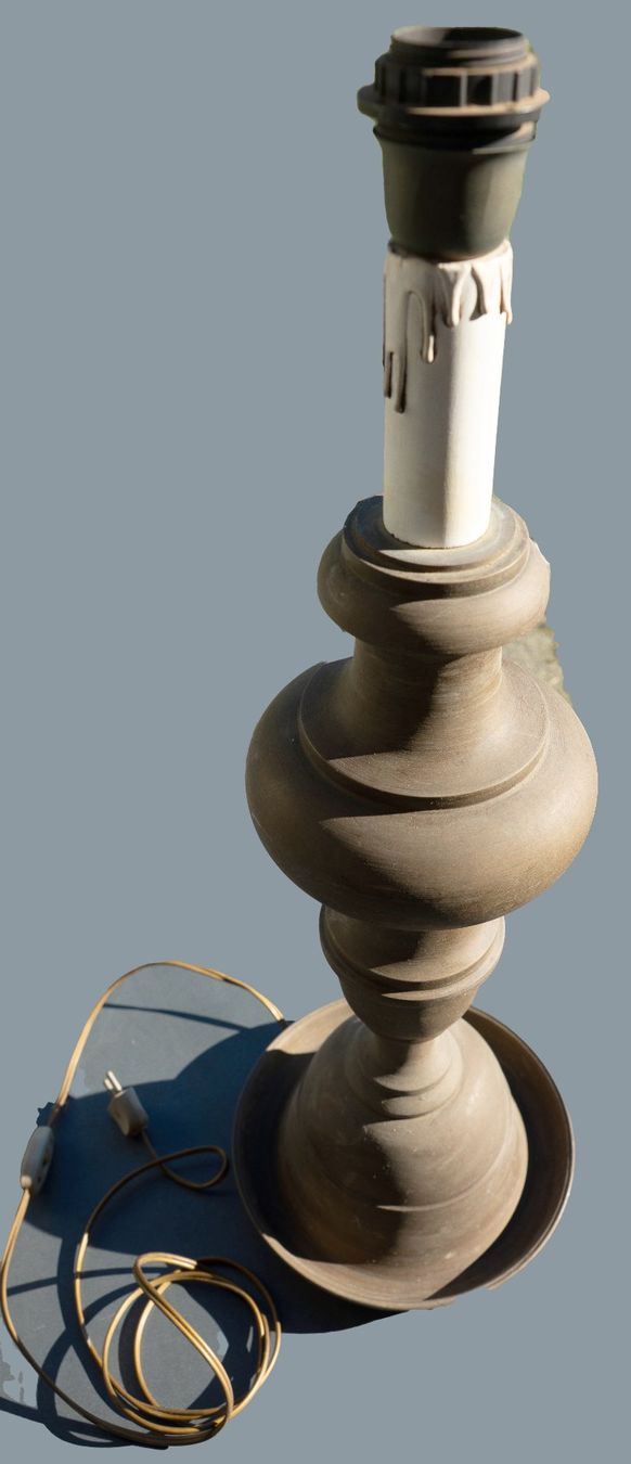Lampen: Pied de lampe en bronze – Defekt aus Sorens von Kali 1
