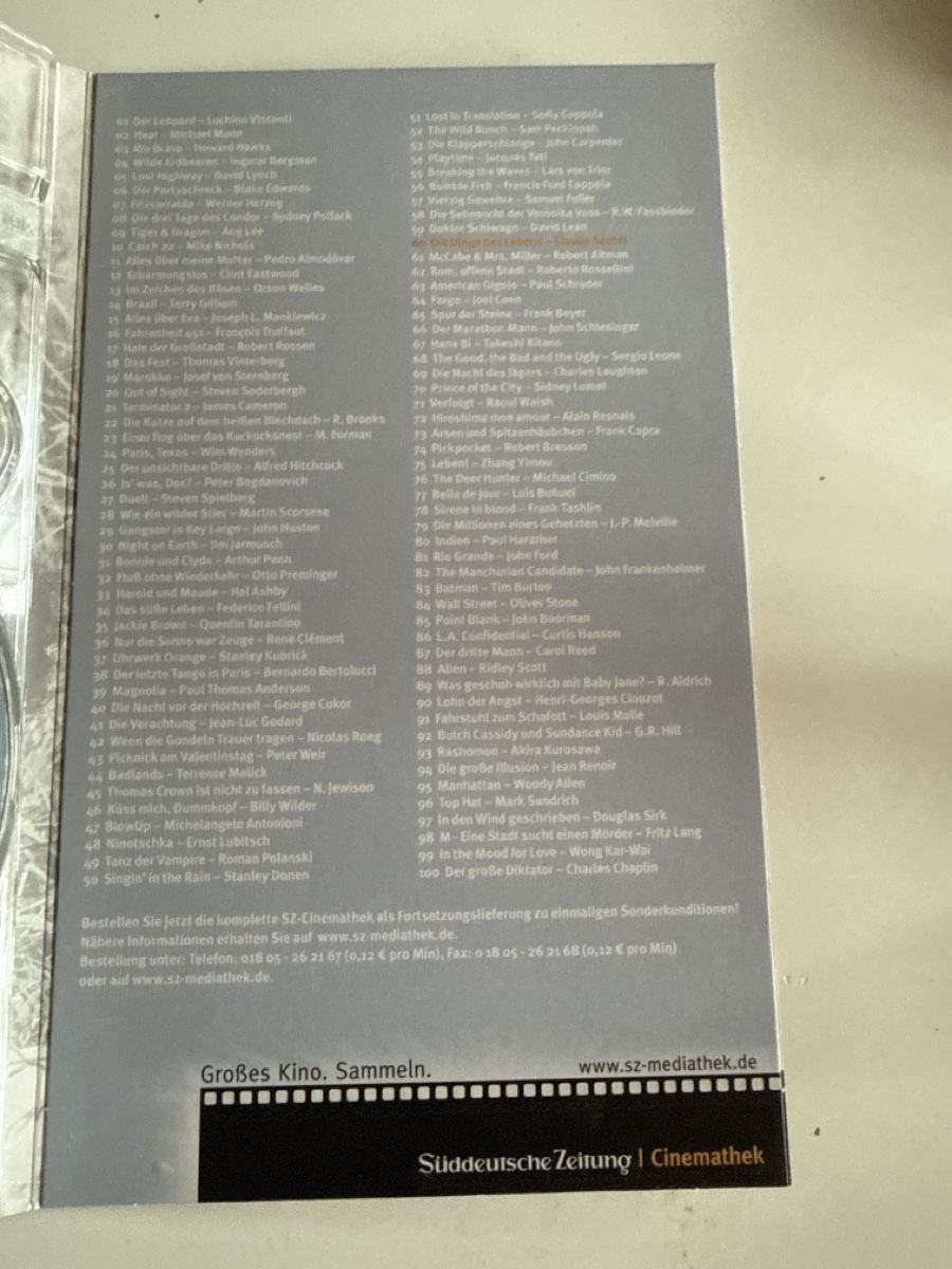 Tutti i DVDs: Die Dinge des Lebens – Usato da St.Gallen venduto da elk2022 3