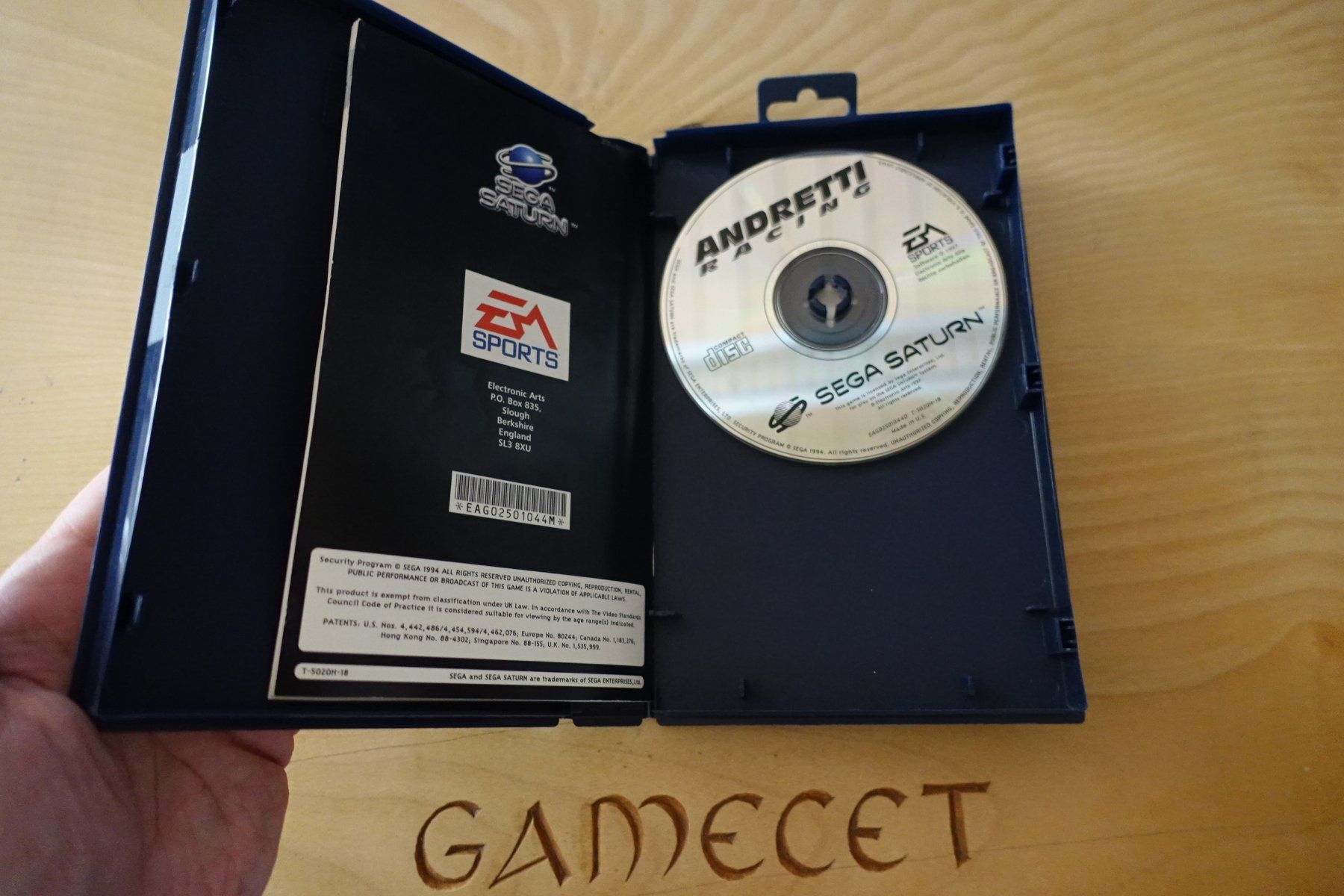 Sega Spiele: Andretti Racing - Sega Saturn – Gebraucht aus Steinach von Gamecet 3