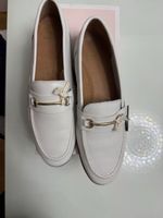 Weisse Damen Loafers - Grösse 41 - Neu & ungetragen!