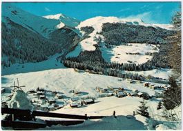 Churwalden gegen das Skigebiet Pradaschier