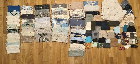 Grosses Kleiderset für Jungs in Gr. 50/56 und 56