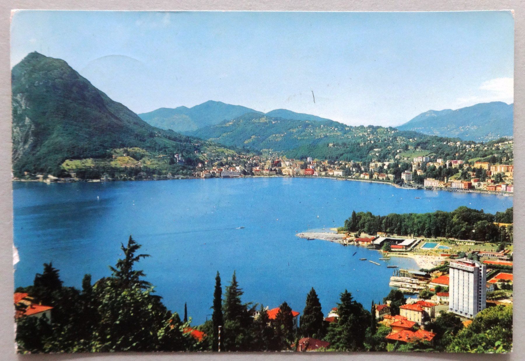 Cartoline postali: Lugano e Monte S. Salvatore – Difettoso da Fétigny venduto da Billy2miny