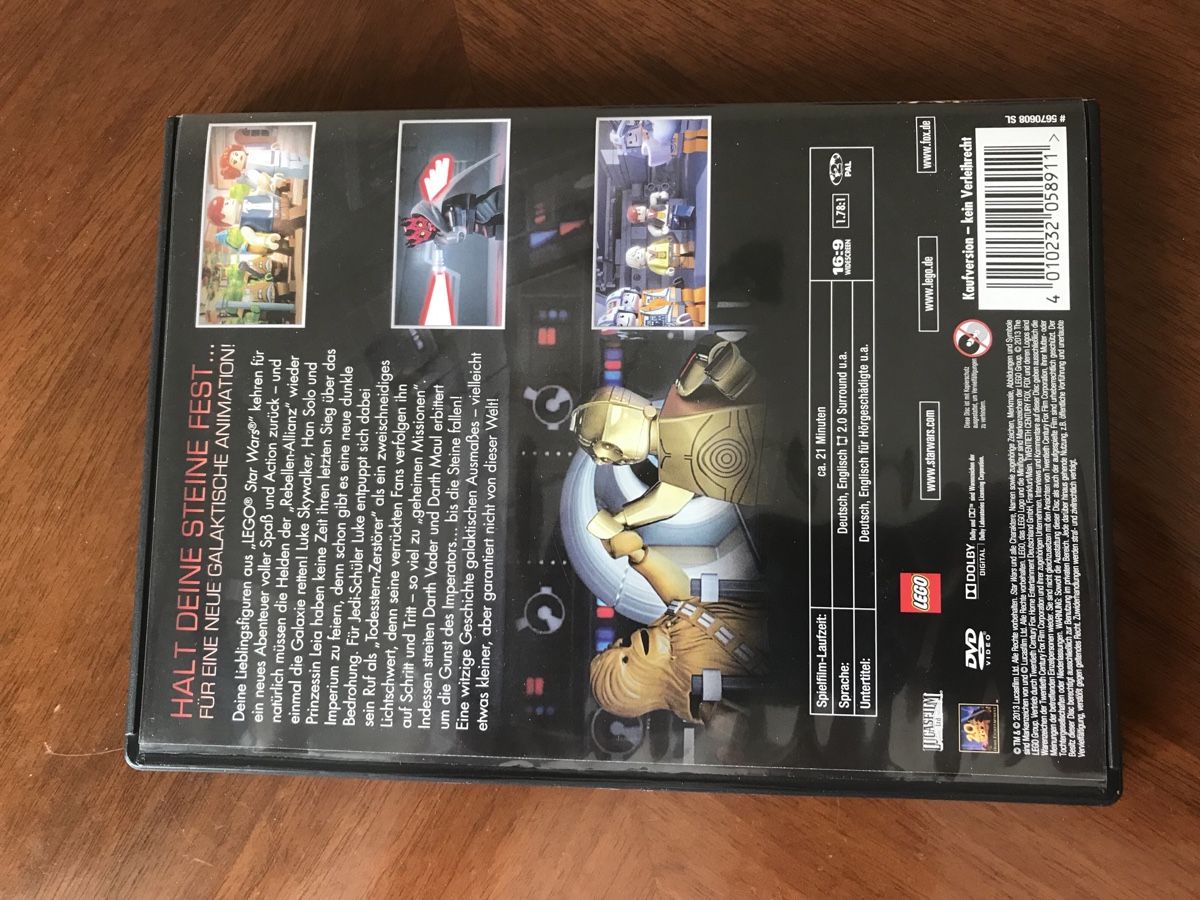 Tutti i DVDs: LEGO STAR WARS – Usato da Laufen venduto da mercedes420 2