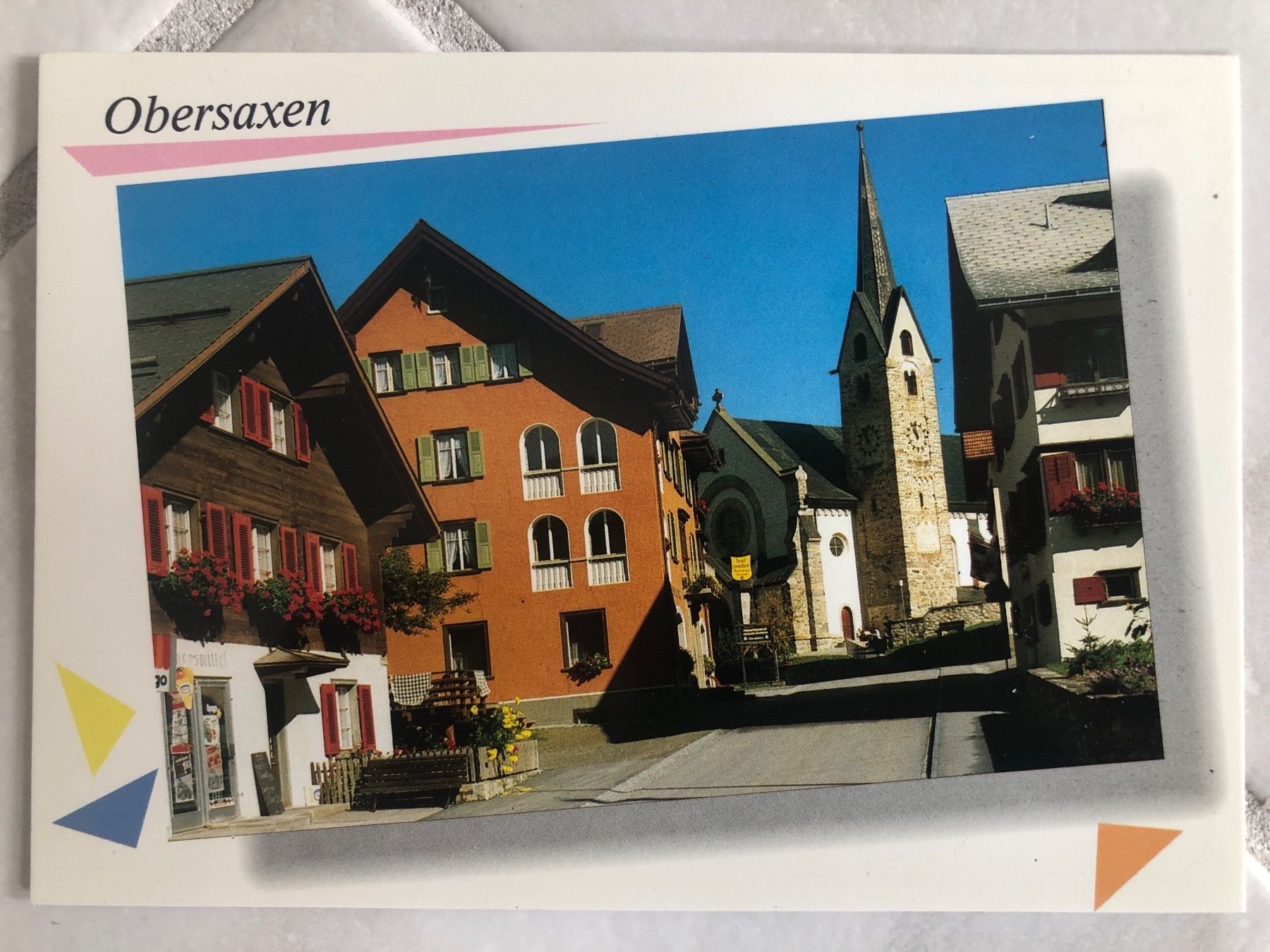 Cartoline postali: Obersaxen – Usato da Oberengstringen venduto da Affeier0