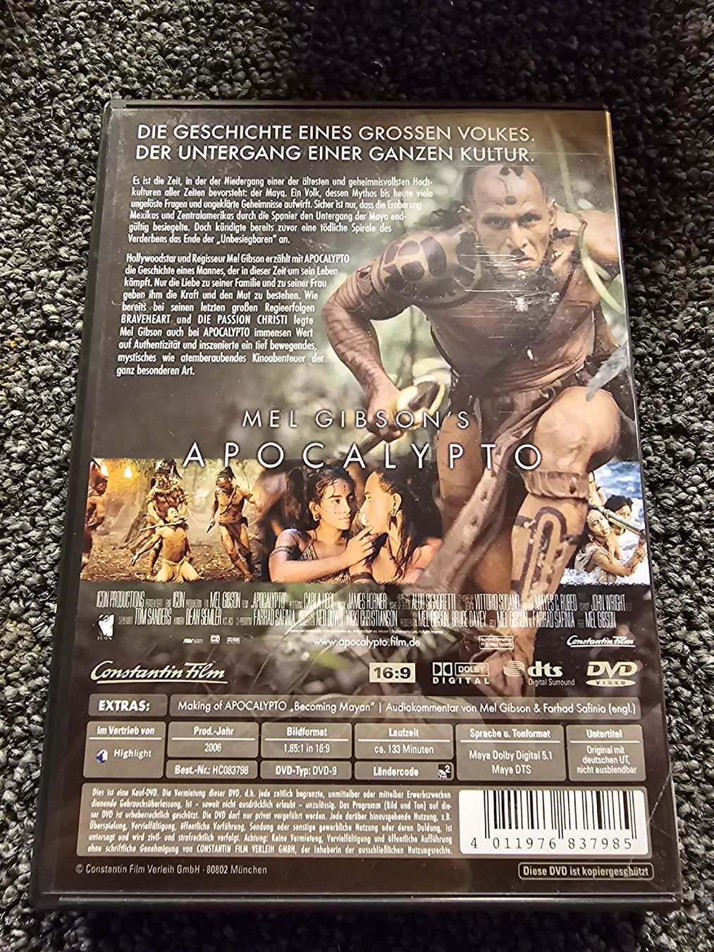 Tous les DVDs: DVD Apocalypto (23237) – D'occasion à Ruswil par jan_bxl5 1