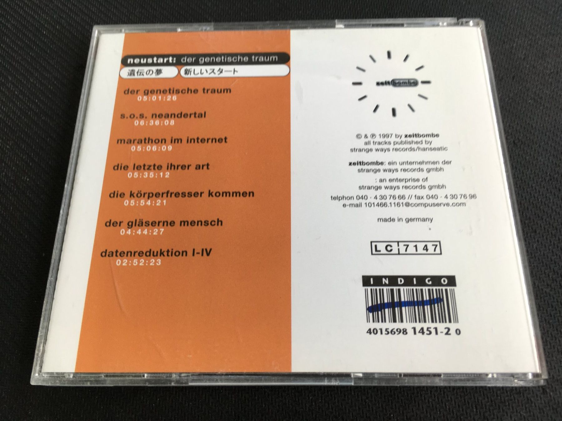 CD: Neustart - der genetische traum -CD- – Usato da St.Gallen venduto da MedienJoe 2