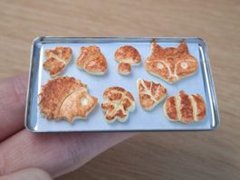 Herbst Guetzli Blech Handgemacht, auch für Maileg
