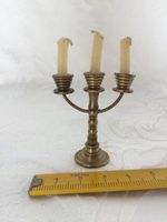 Älterer Puppenstuben Kerzenständer 1:12