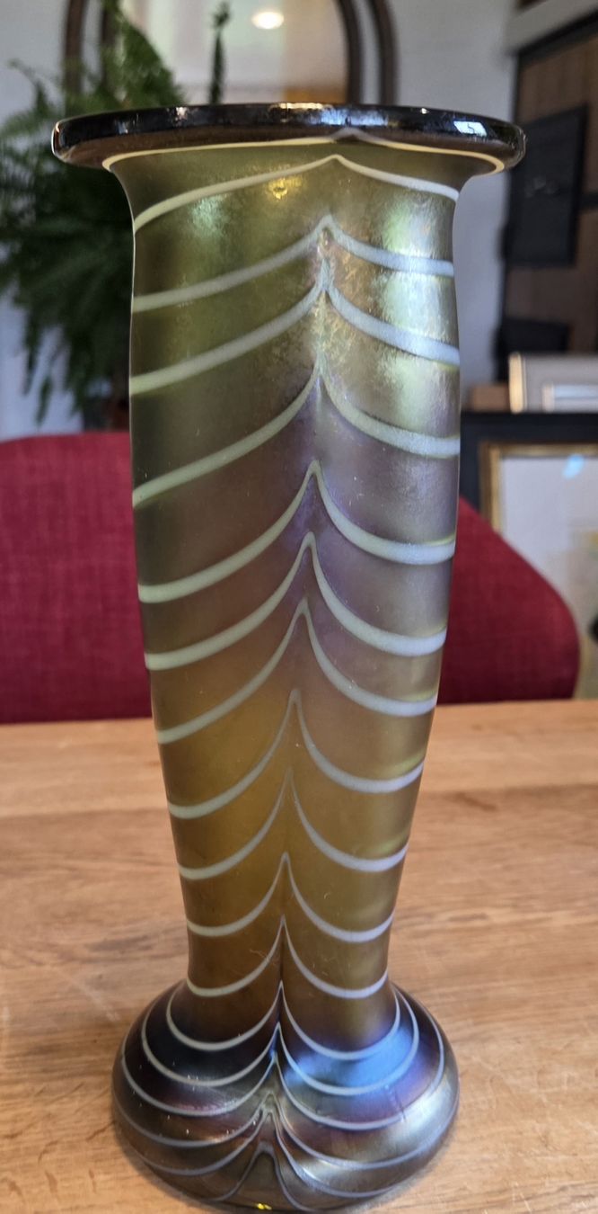 Vasen & Gefässe: Jugendstil Kunstglas Vase – Gebraucht aus Rehetobel von hobirot01