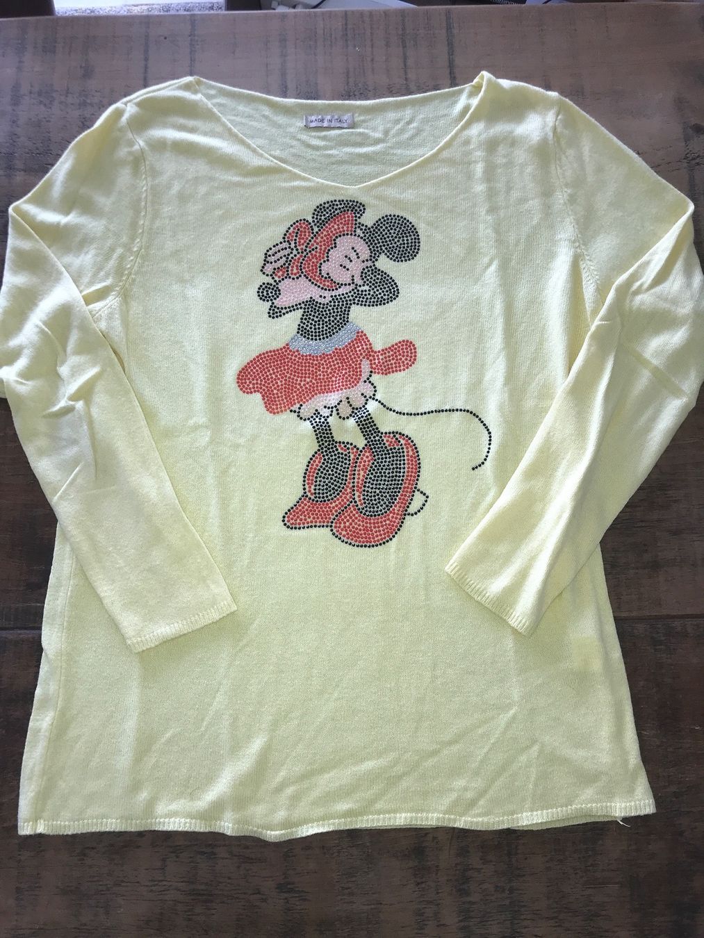 Maglioni & Felpe: Mickey Sommerpulli M/L ☀️Gelb – Usato da Eschikofen venduto da isabella2401