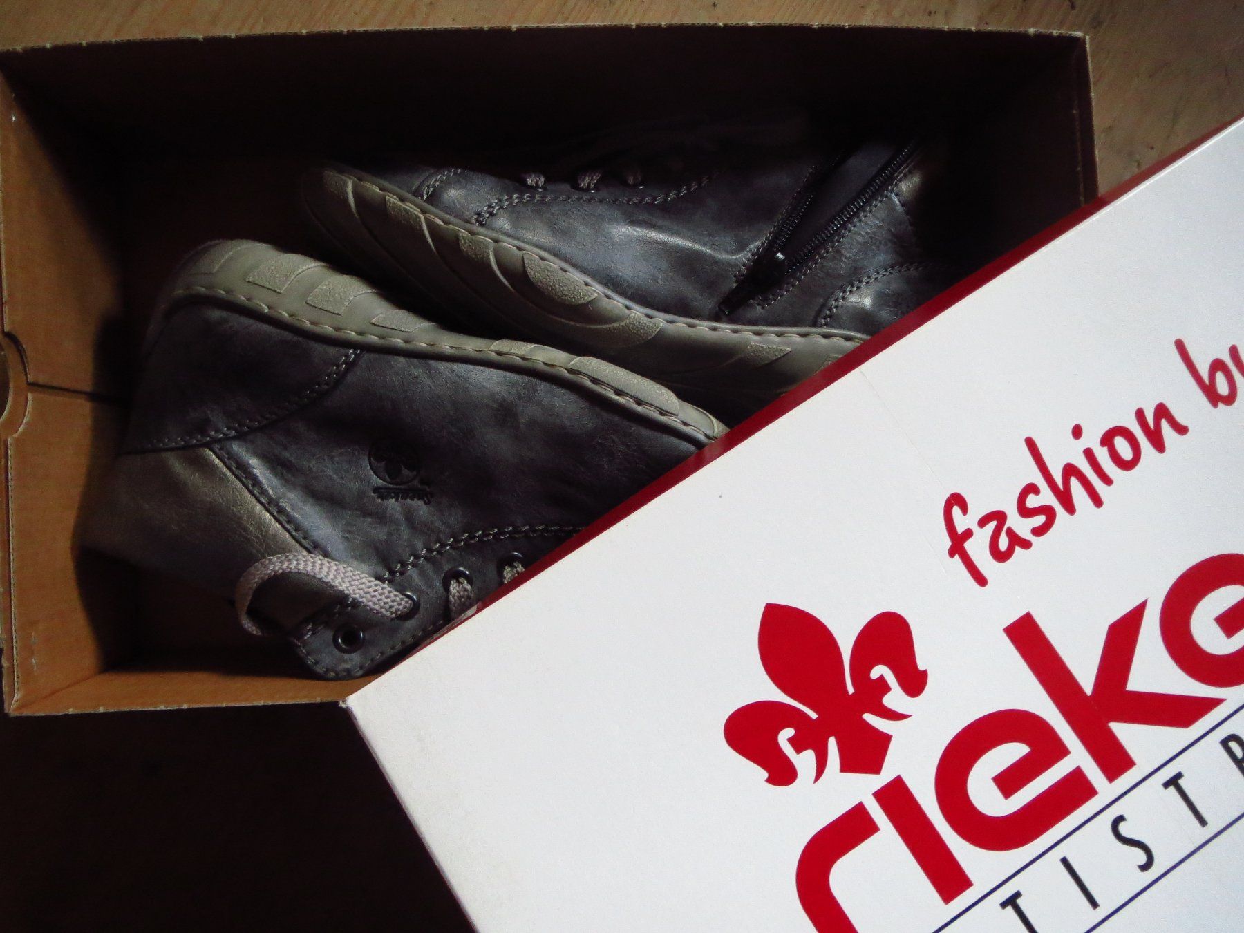 Rieker Scarpe da donna: NEUE RIEKER Damen Schuhe Gr 38 – Nuovo e nell'imballaggio originale da Kiental venduto da Anna8702 5