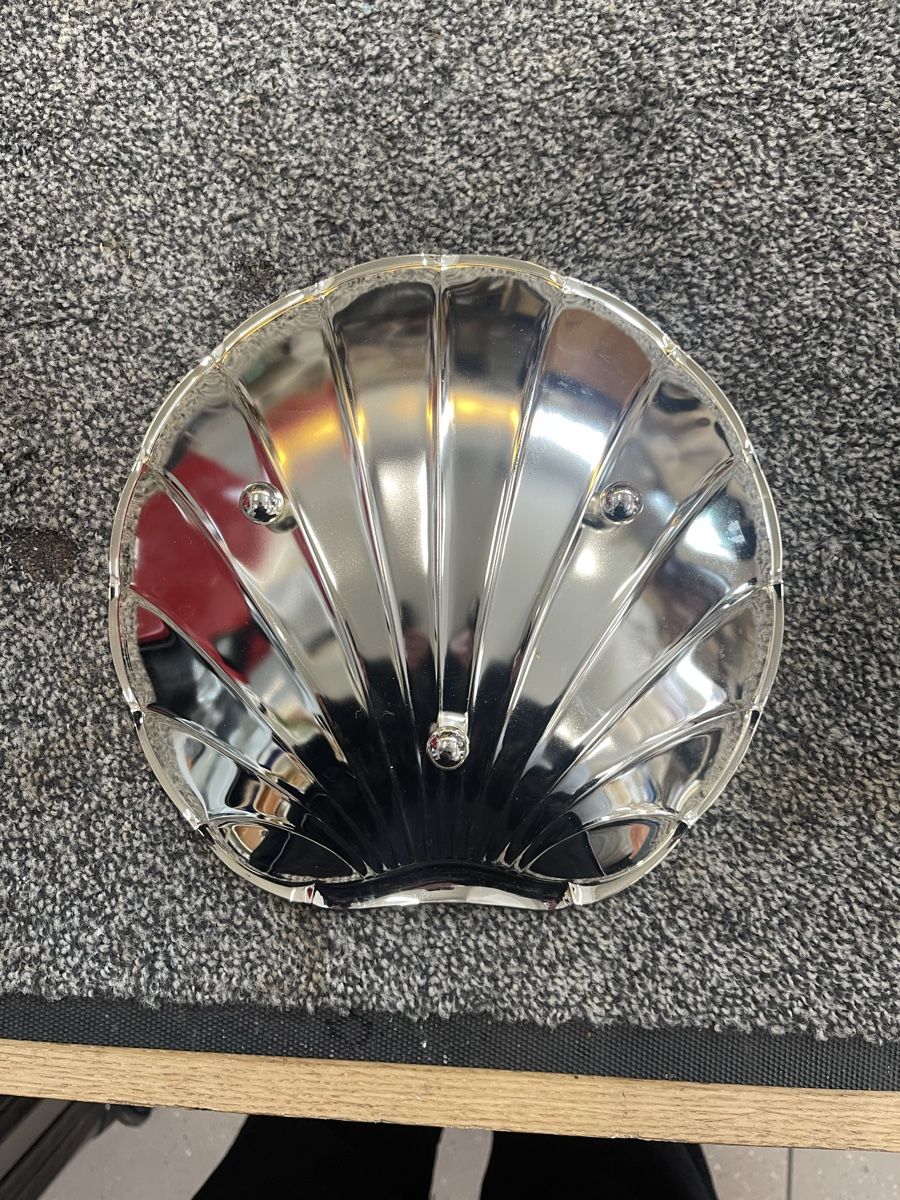Piatti di portata: Large Silver-Plated Ikora Shell Centerpiece – Usato da Oberwil BL venduto da dyl_htk9 1