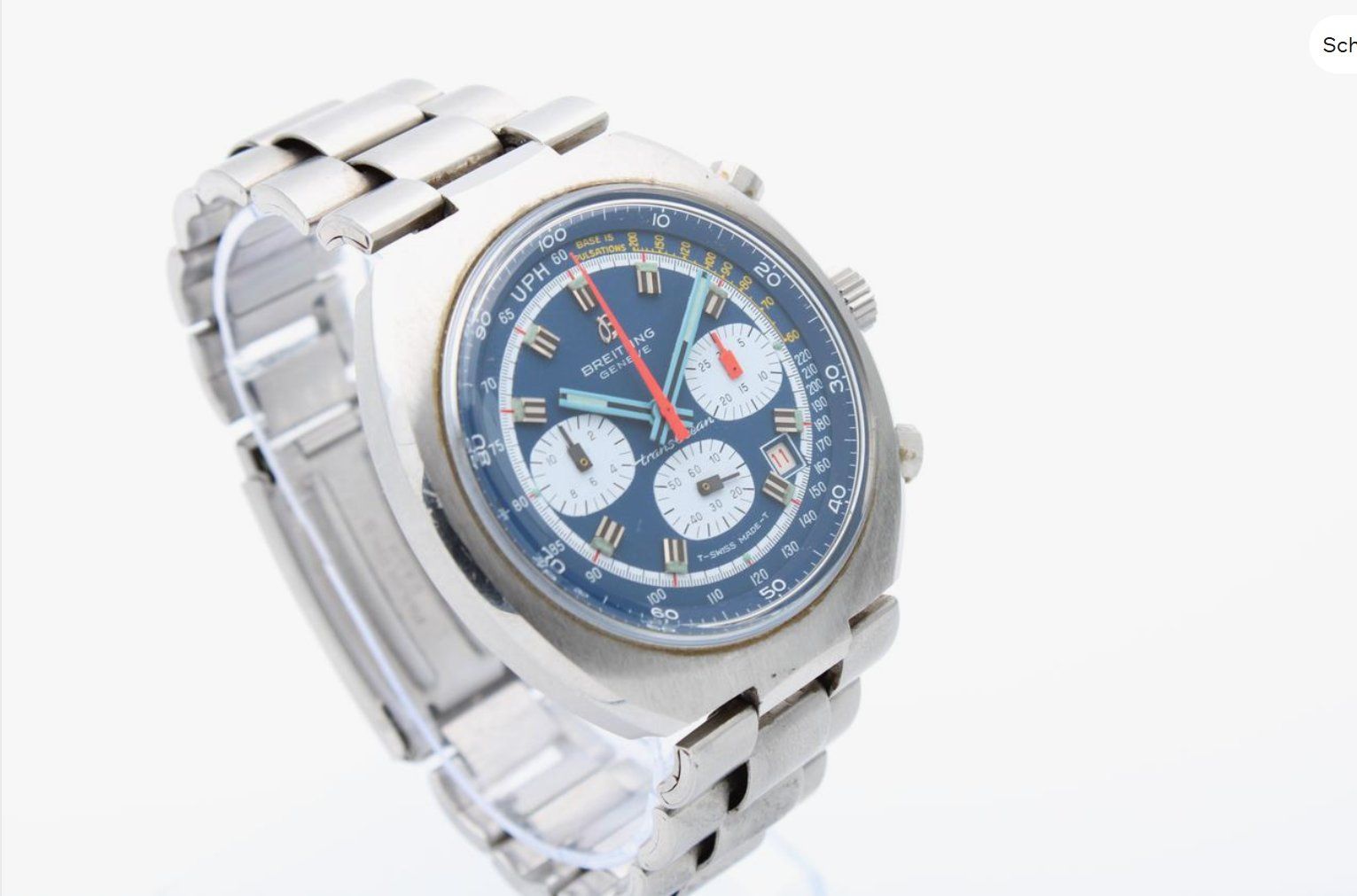 Breitling Uhren: Breitling Transocean Chronograph Ref. 7102 – Gebraucht aus Zürich von Alphawatch 2