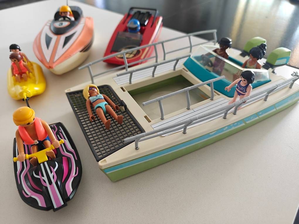 Jouets: Playmobil Boote; Katamaran, Speedboote, Jetski – D'occasion à Niederlenz par Tom-U 1