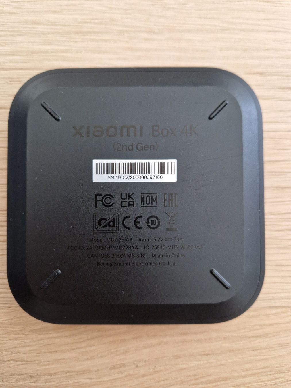 Xiaomi Lettore multimediale & Streamer: Xiaomi Box 4k – Nuovo (secondo la descrizione) da Zell ZH venduto da rah_q6gm 4