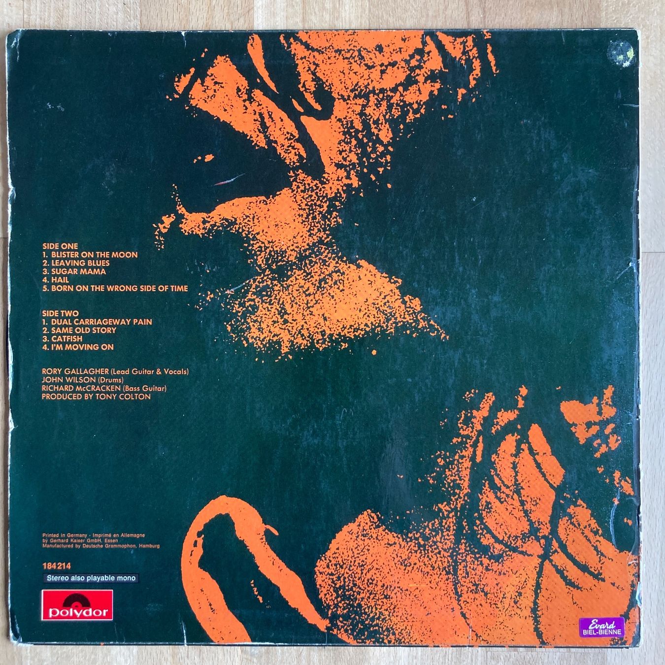 Schallplatten: TASTE , TASTE, LP, VINYL, ROCK,1968 – Gebraucht aus Thun von estrol 1