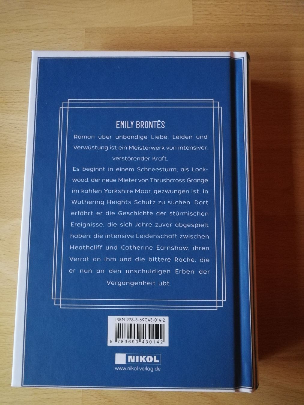 Libri: Sturmhöhe von Emily Bronté – Nuovo (secondo la descrizione) da Lauterbrunnen venduto da MassimoNr.01 1