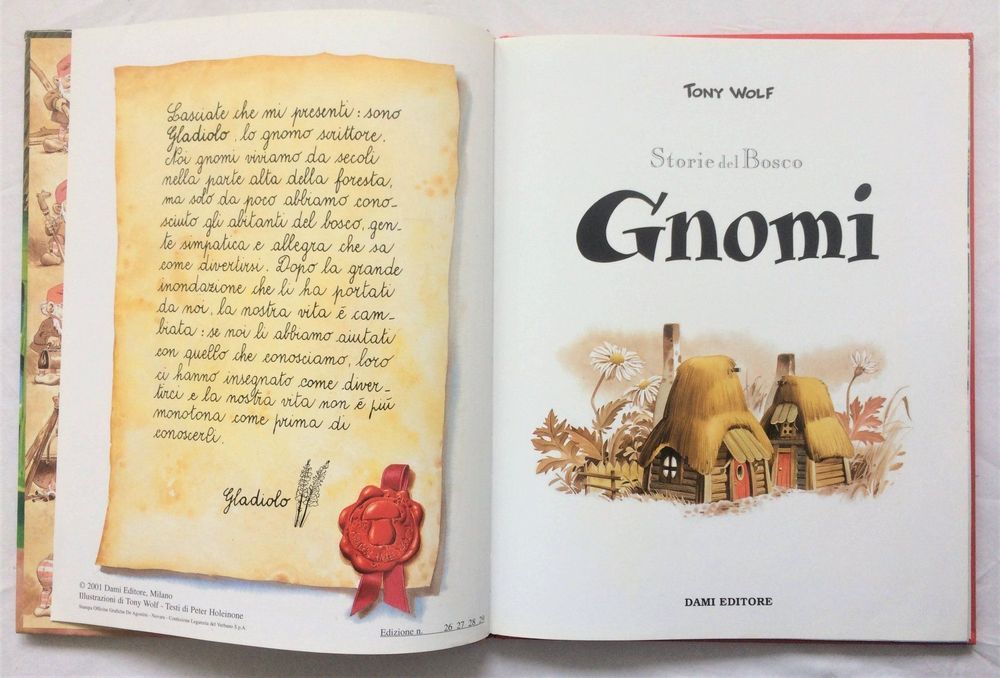 Storie del Bosco - 2 - Gnomi - Tony Wolf