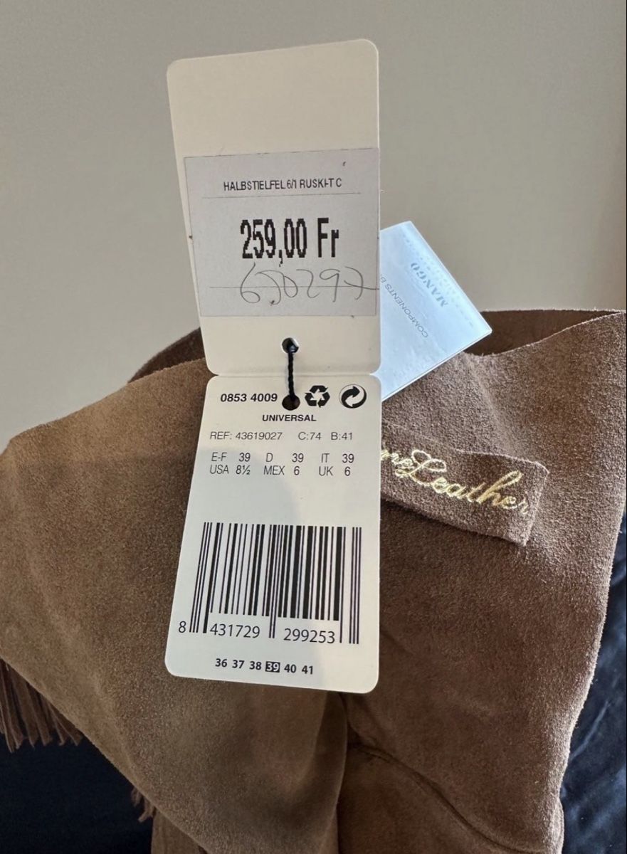 Mango Scarpe da donna: PREMIUM MANGO Stiefel mit Fransen Gr. 39 – Nuovo (secondo la descrizione) da Zürich venduto da milenaxx 3