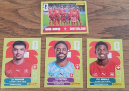 Panini Schweiz SUI 3, 13, 17, 20