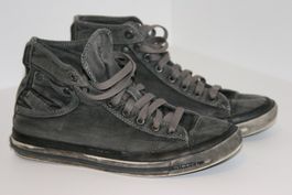 cooler Stoffschuh unisex Diesel grau Gr. 38 used Jeans look
