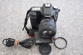 Canon EOS 50D Spiegelreflexkamera mit Objektiv und Zubehör
