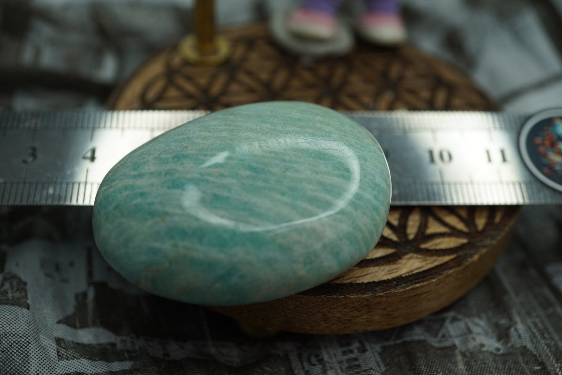 Minerali & Pietre curative: Amazonit Seifenstein    ab  1.-     Räumung – Nuovo e nell'imballaggio originale da Eschenbach SG venduto da topstone 1