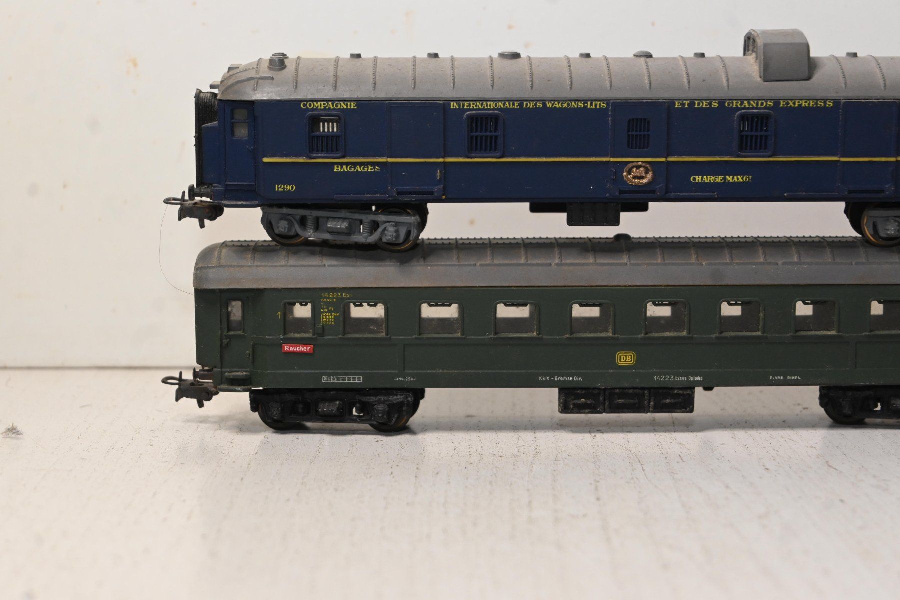 Pocher Modelleisenbahnen: Pocher Wagen HO/AC 2 Stück – Gebraucht aus Laupen ZH von Zmoewe 1