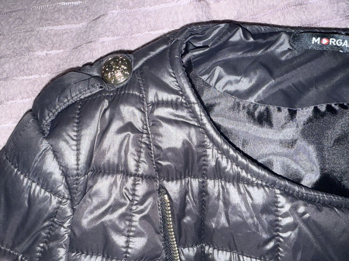 Morgan Giacche: Morgan schwarze Jacke mit Gold Details – Usato da Winterthur venduto da yar_dpp8 3