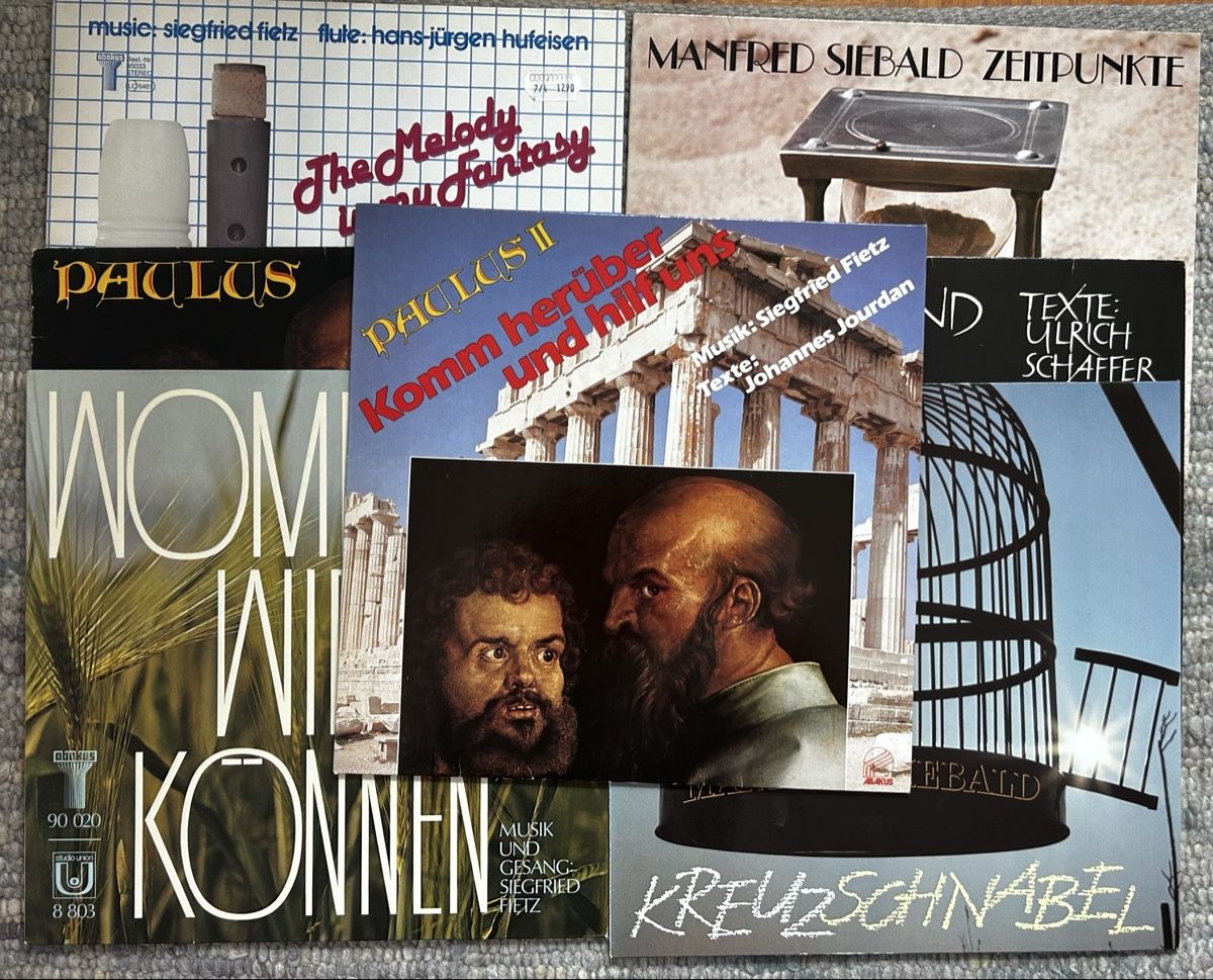 Dischi in vinile: 8 LPs Christliche Liedermacher und Texte – Usato da Lengnau BE venduto da AgriOttu 2
