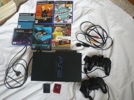 (S) Playstation 2 Konsole Cards JoyPad Games zubehör